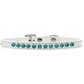 Unconditional Love Southwest Turquoise Pearl Puppy CollarWhite Size 8 UN811386